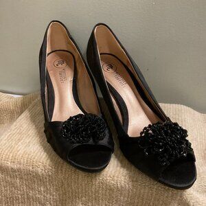 Mootsies Tootsies Dress Heels Formal Open Toe Shoe - Size 9.5